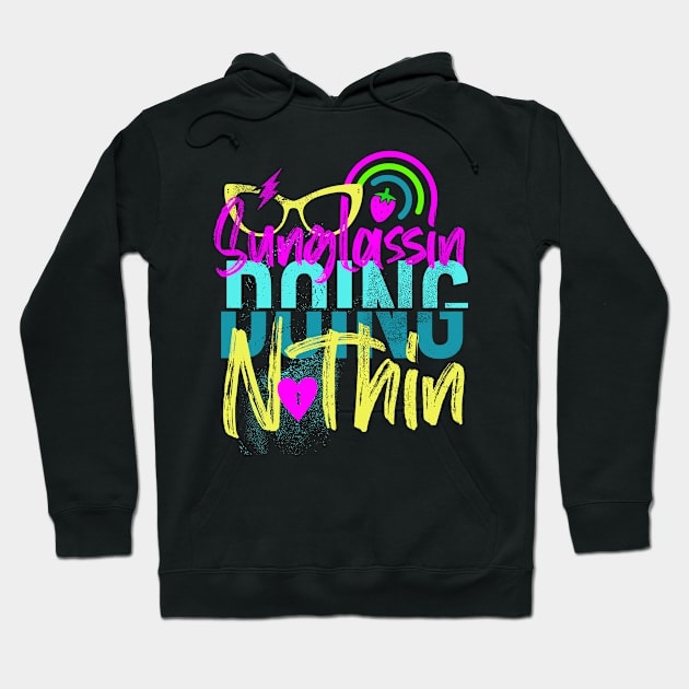 Sunglassin doing nothin sunny mood Hoodie by Lunomerchedes